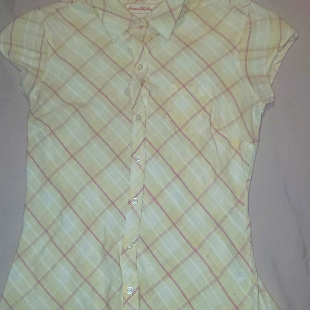 Arizona Jean Co cowgirl short sleeve shirt